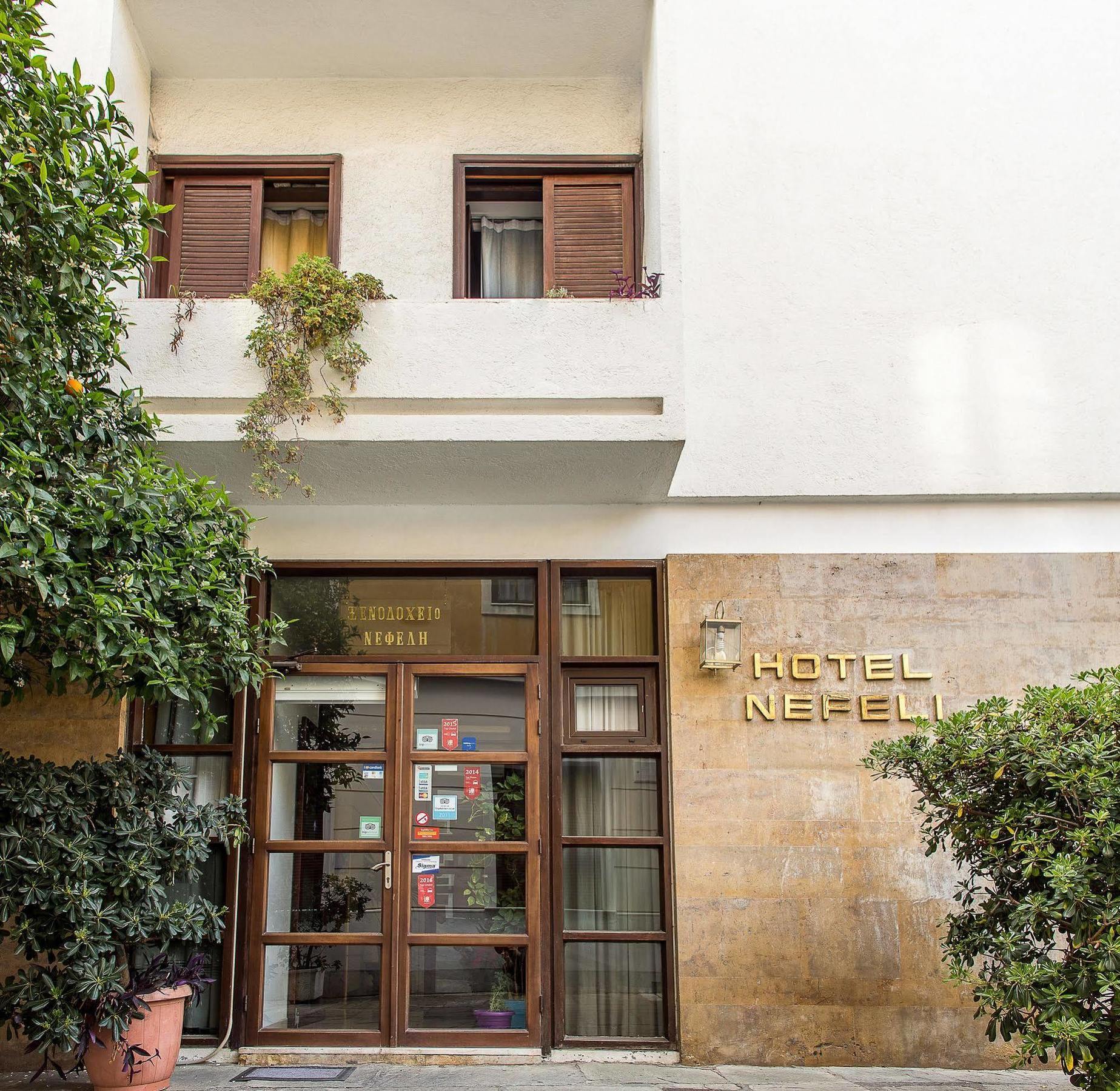 Nefeli Hotel Atenas Exterior foto