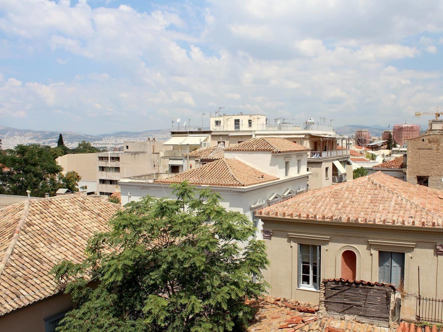 Nefeli Hotel Atenas Exterior foto